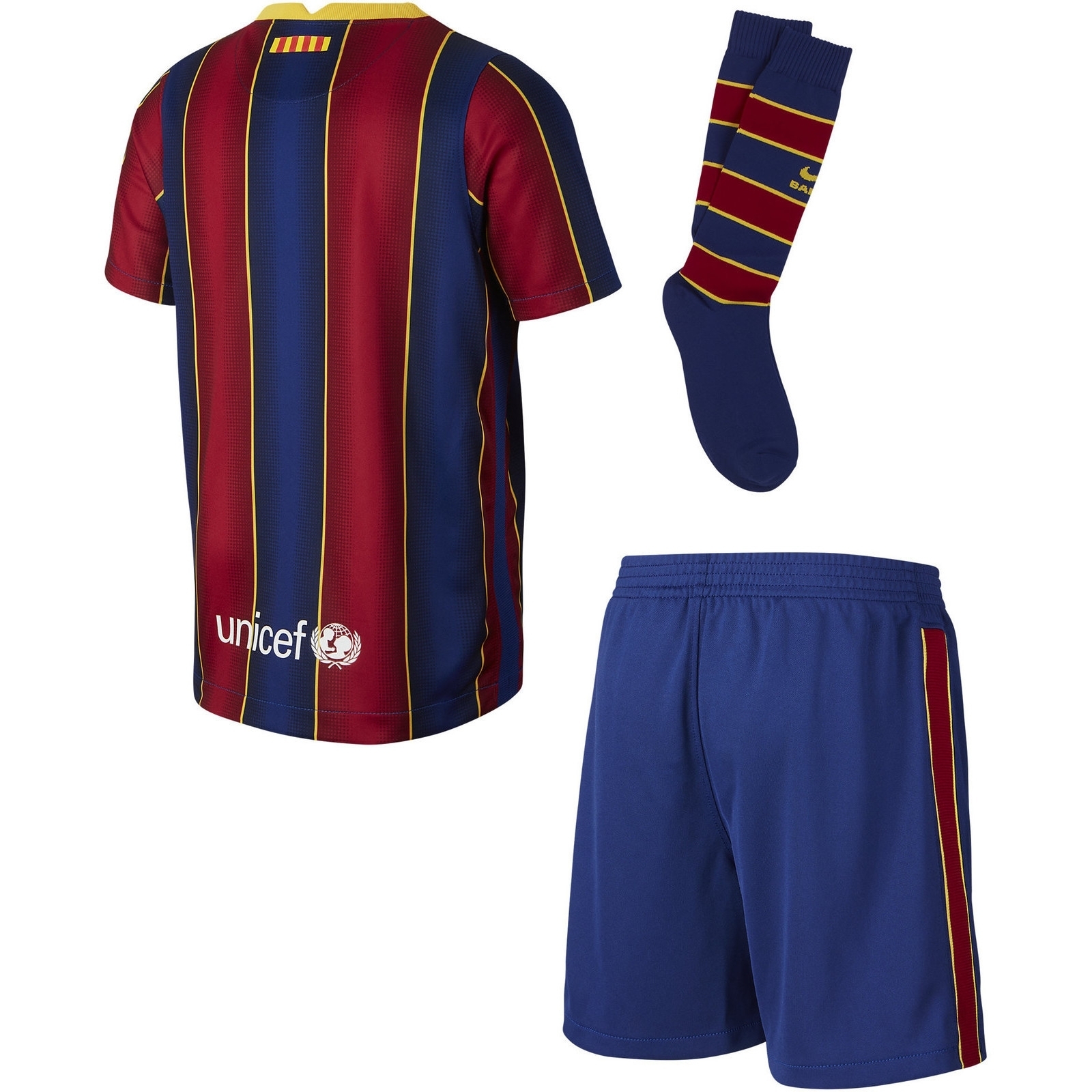 Echipament Fotbal copii FC Barcelona Home 2020 21