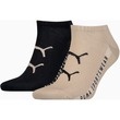 Sosete unisex Puma Cat Logo Sneaker Socks 2 Pack 93546703