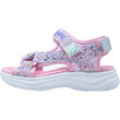 Sandale copii Skechers Glimmer Kicks - Glittery Glam 302965LLTPK