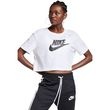 Tricou femei Nike Sportswear Essential Cropped Logo BV6175-100