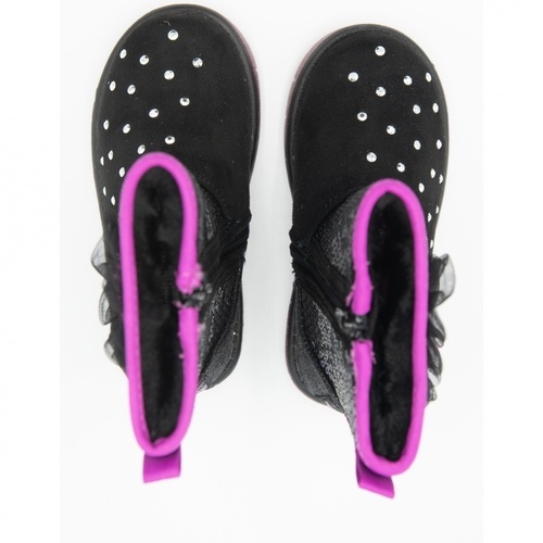 Cizme copii Skechers Twinkle Toes Glitzy Glam 20305N/BKMT