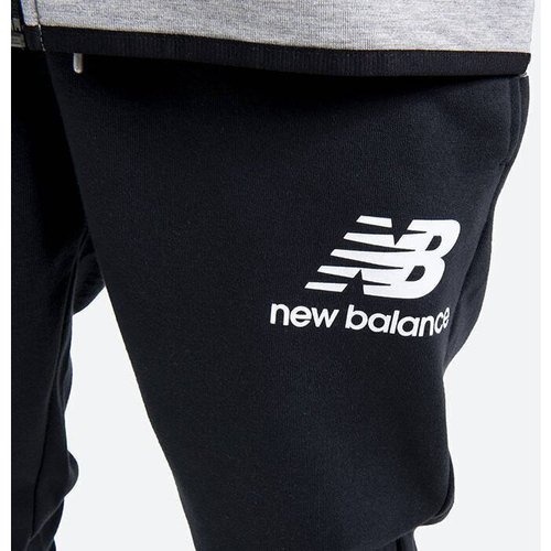 Pantaloni unisex New Balance Essential Stack Logo MP11507BK