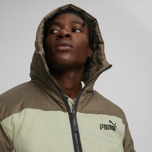 Geaca barbati Puma Colourblock Hooded Padded Jacket 84934668