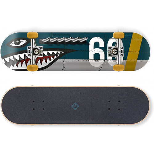 Skateboard unisex Streetsurfing Street Skate 31 Shark Fire 10-03-011-4