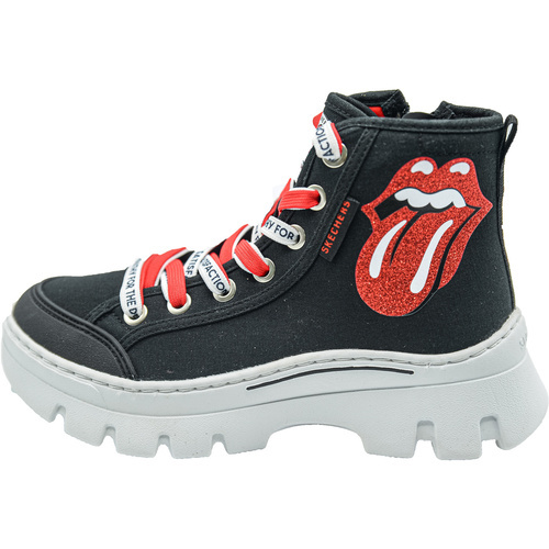 Pantofi sport femei Skechers Street x The Rolling Stones Roadies Surge 177967BKRD